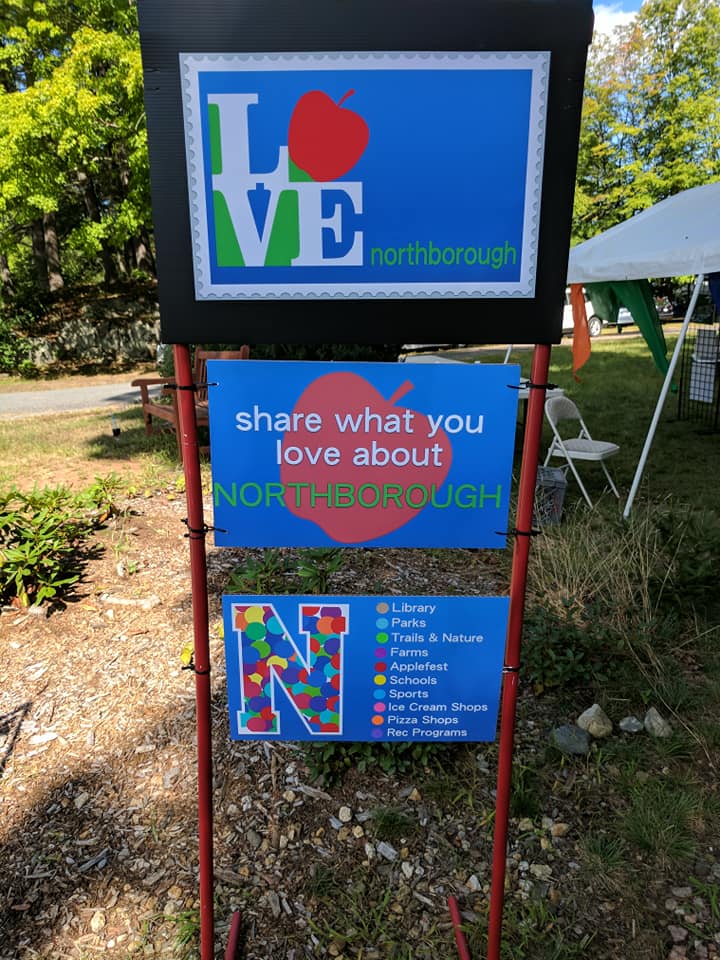 NCF2018_Love Northborough Sticket board