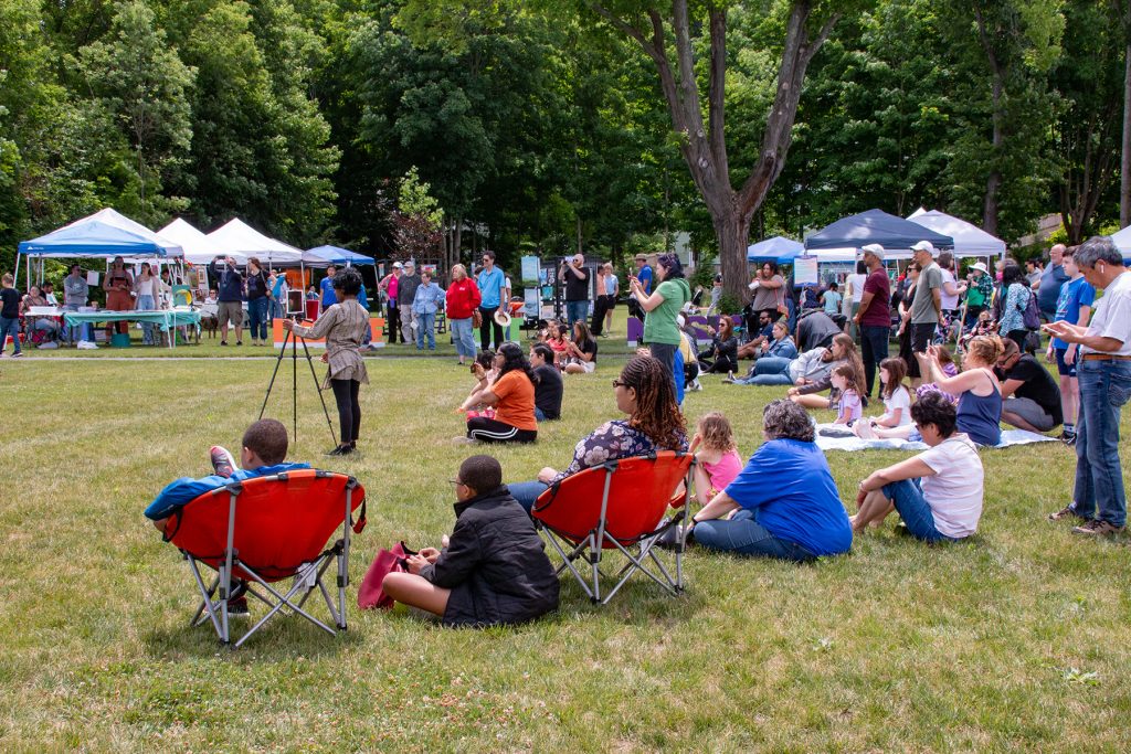 Northboro Cultural Council Culture Fest , June 18, 2022 on the new Town Common - various music, dance art and food and people shots