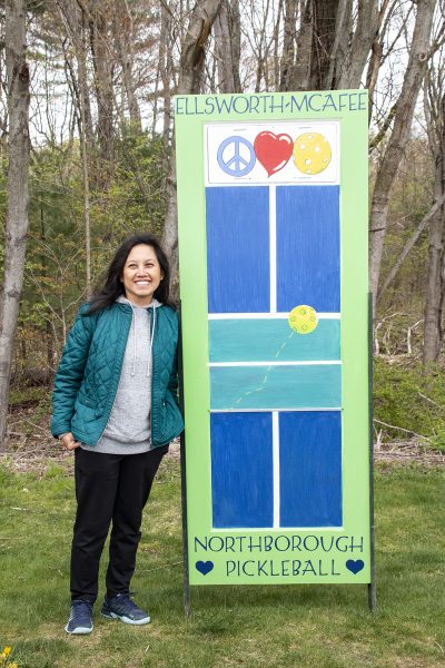 Go Outdoors opening day, April 29. 2023 At McAfee park, Northboro. Artists, dignitaries, volunteers and family in attendance.